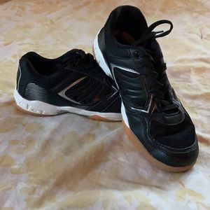 Black volley ball shoes